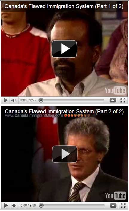 Canada's flawed immigration system videos - Parts 1 and 2