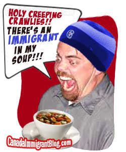 Immigrant in my soup