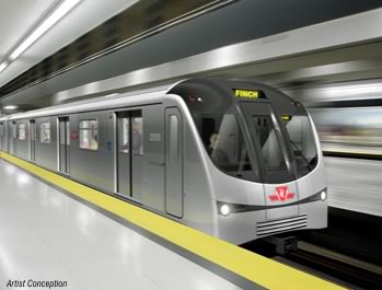 new ttc toronto subway train